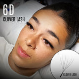 6D Clover Lashes, DD Curl (0.05mm) – SALE (Mislabelled Packaging)