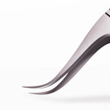 Close-up of Dumont Tweezers on a white background