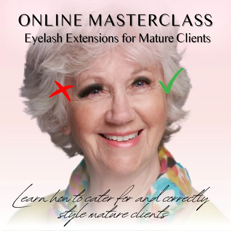 Eyelash Extensions For Mature Clients