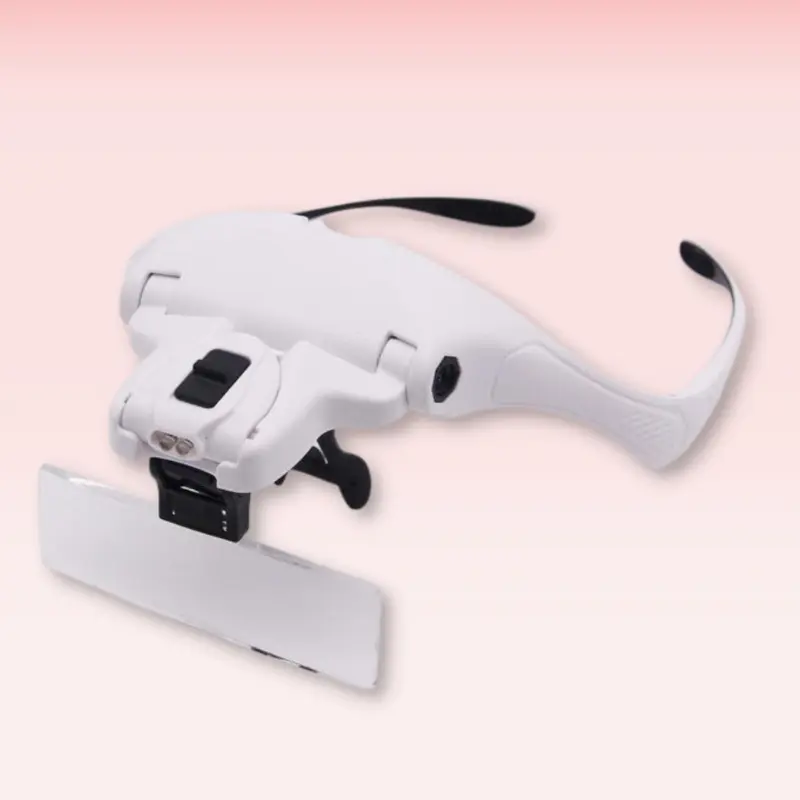 Sport Fit LED Magnifying Glasses for Eyelash Extensions - GladGirl